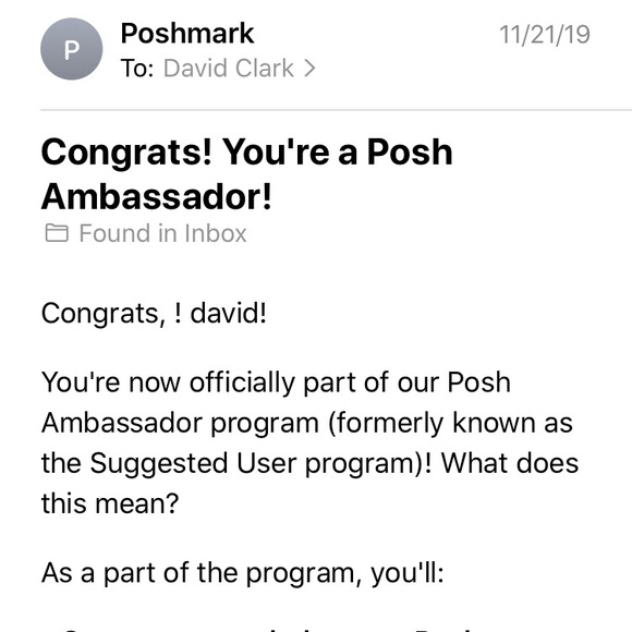 Meet your Posher, David - Picture 2 of 2